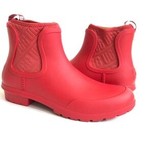 UGG Women Red Waterproof Boots